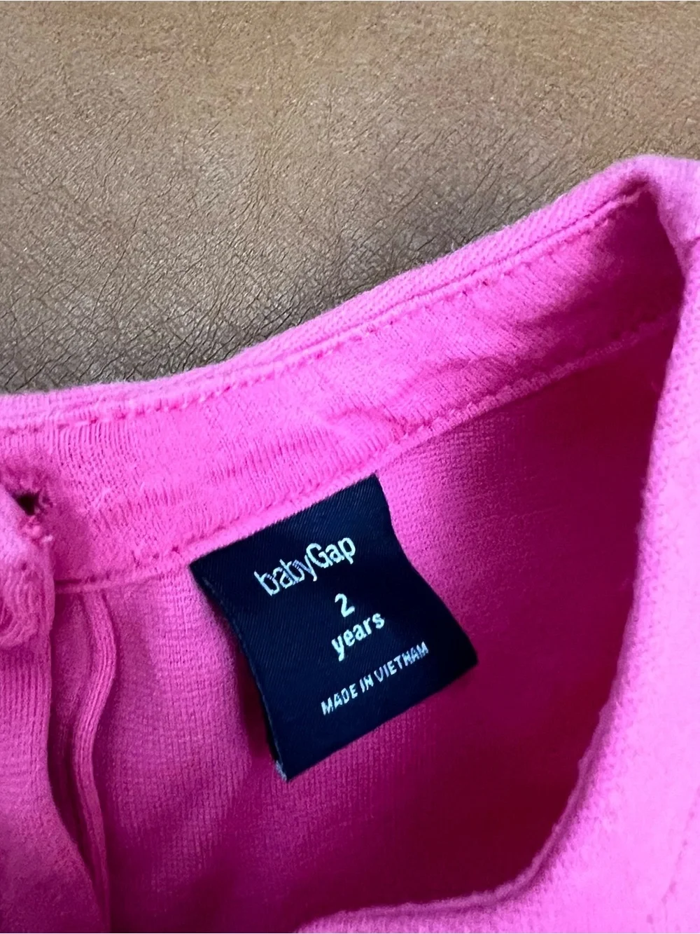 GAP Baby Toddler Girl Sz 2Y Hot Pink Dress